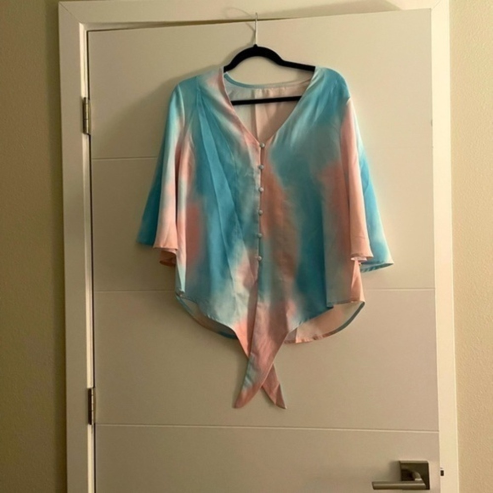 Cotton candy blouse !